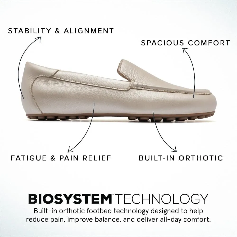 ABEO Harbor Womens Loafers | Arch Support Loafers for Women | Dress Shoes Women | Built-in Orthtotic Insole