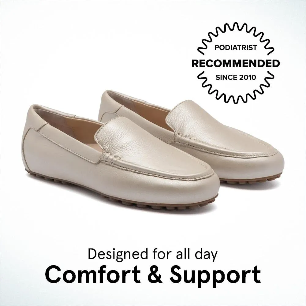 ABEO Harbor Womens Loafers | Arch Support Loafers for Women | Dress Shoes Women | Built-in Orthtotic Insole