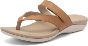 ABEO Oasis Thong Sandals For Women | Arch Support Sandals | Built-In Orthotic Insole | Plantar Fasciitis Pain Relief