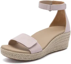 ABEO Riviera Ankle Sandals For Women | Arch Support Sandals Women's | Wedge Sandals For Women | Built-In Orthotic Insole