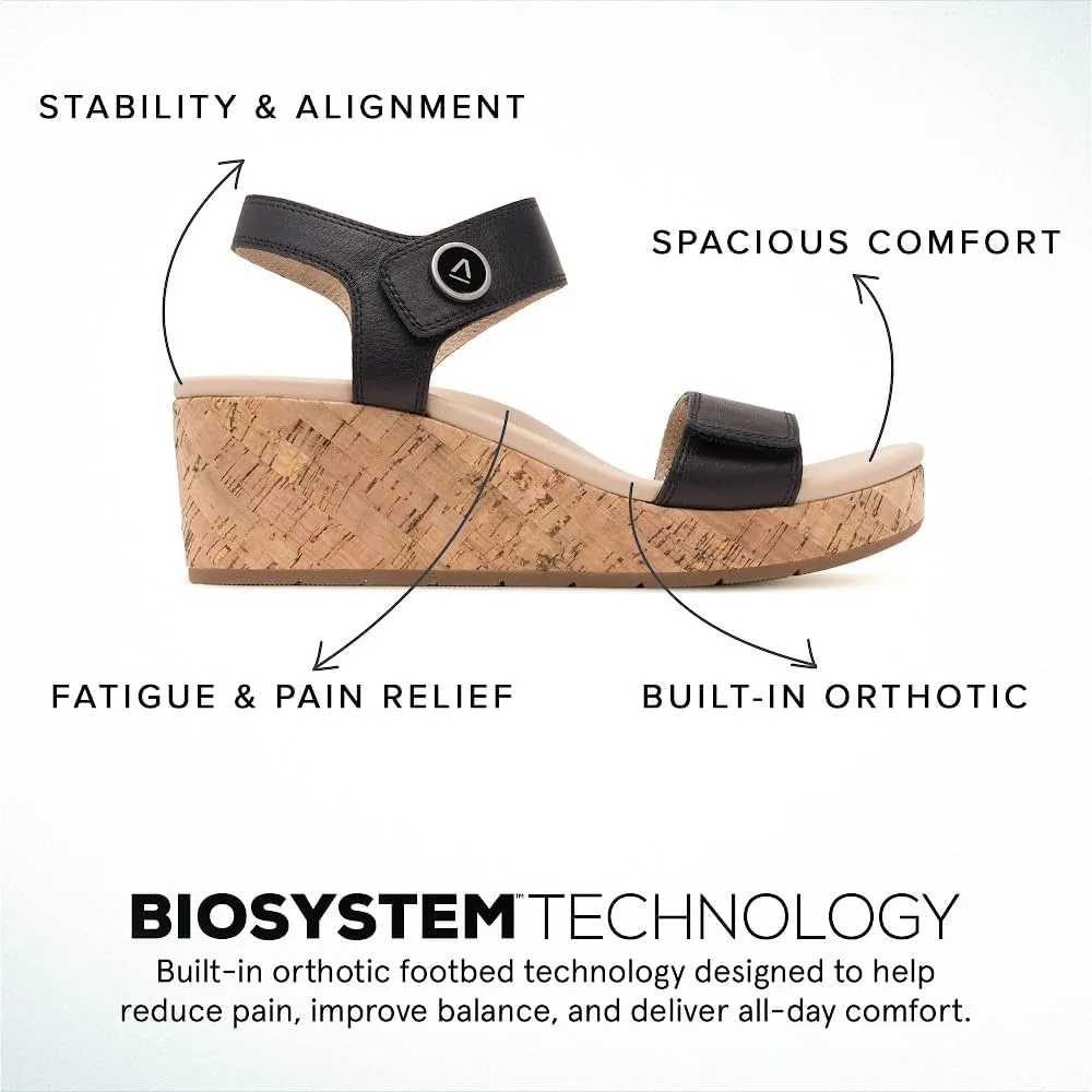 ABEO Riviera Strap Sandals For Women | Arch Support Sandals Women's | Ball of Foot Pain Relief | Built-In Metatarsal Pads Women | Ball Of Foot Cushions for Women