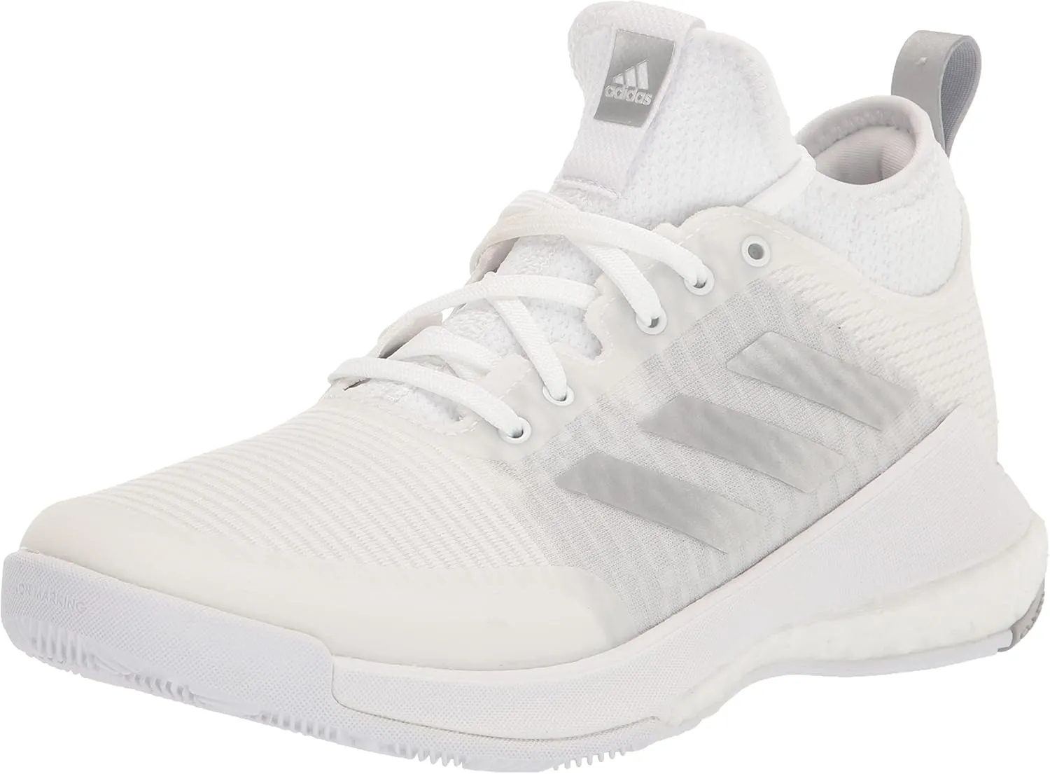 adidas Womens Crazyflight Volleyball Volleyball Sneakers Shoes - White
