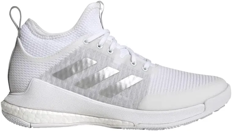 adidas Womens Crazyflight Volleyball Volleyball Sneakers Shoes - White