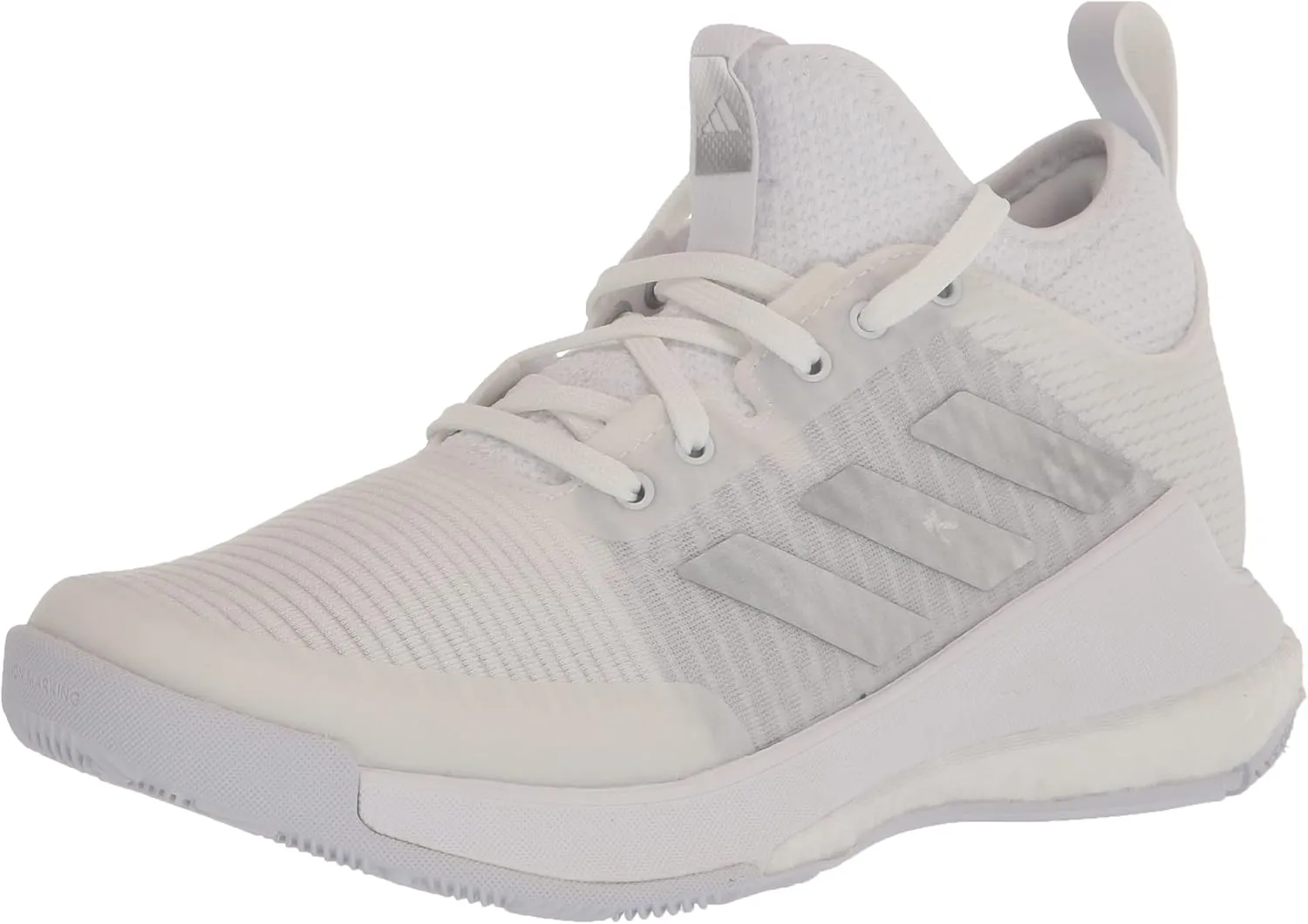 adidas Womens Crazyflight Volleyball Volleyball Sneakers Shoes - White