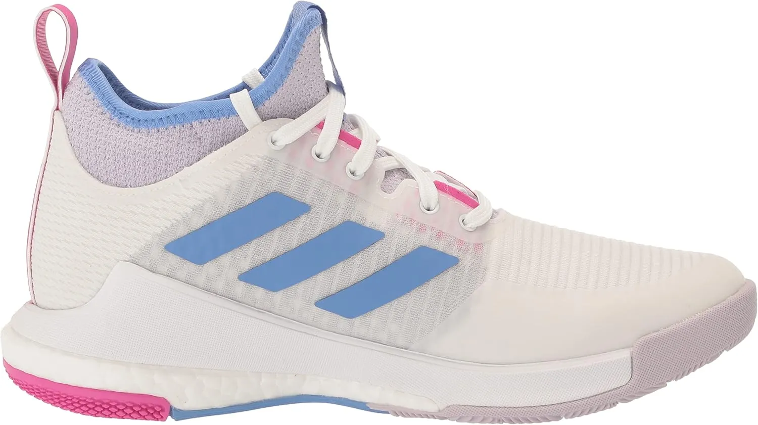 adidas Womens Crazyflight Volleyball Volleyball Sneakers Shoes - White