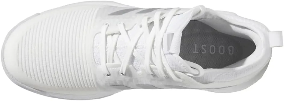 adidas Womens Crazyflight Volleyball Volleyball Sneakers Shoes - White