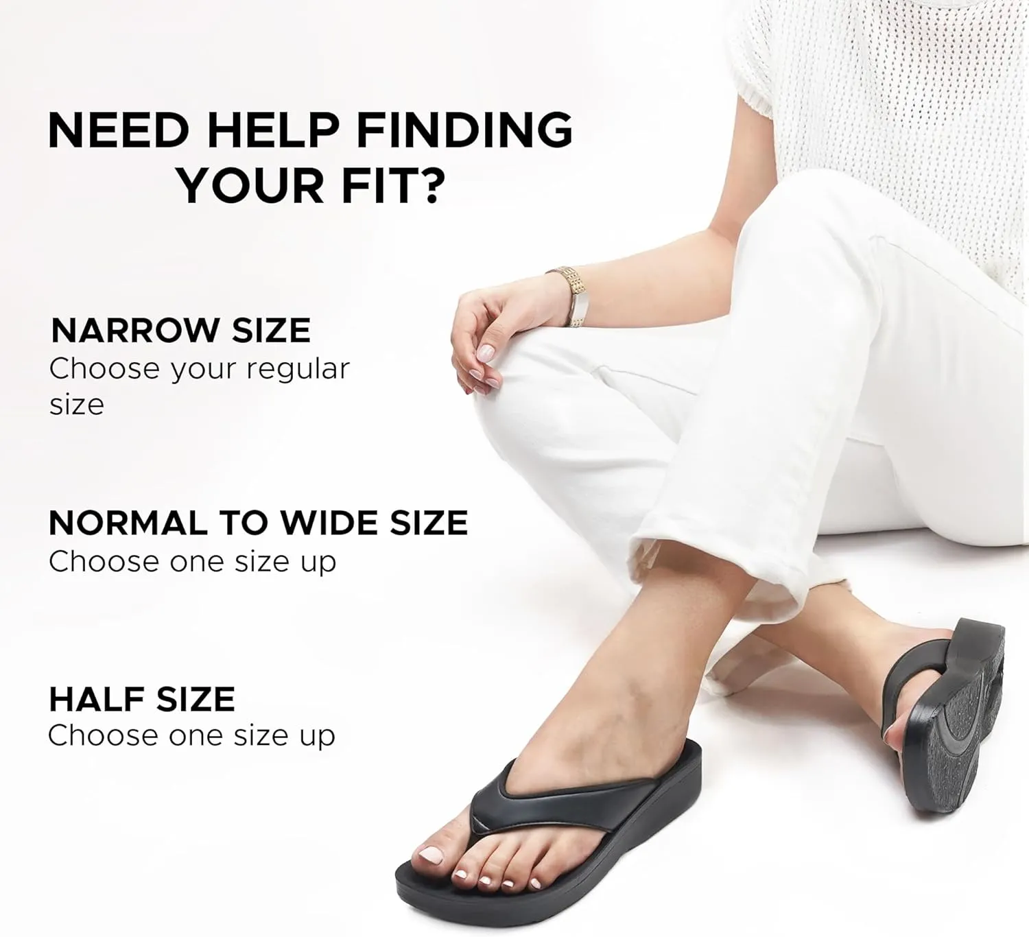 AEROTHOTIC Arch Support Flip Flops for women Stylish Cushioned Padded Straps with Soft Toe Post Slip on Footwear Dressy Travel Recovery Outdoor Comfortable Walking Women Sandals