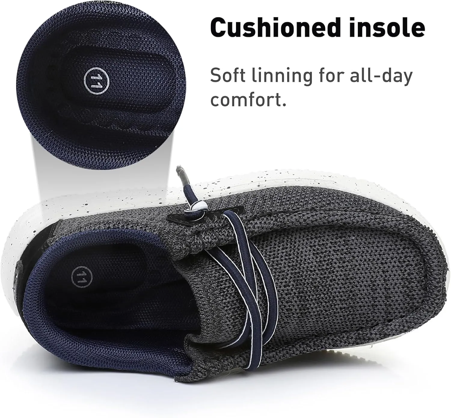 Ahannie Boys Girls Loafers Toddler Kids Slip On Casual Mesh Shoes(Toddler/Little Kid/Big Kid)