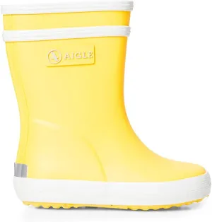 Aigle Baby Flac Yellow Rubber 22 EU / 6 M US Infant