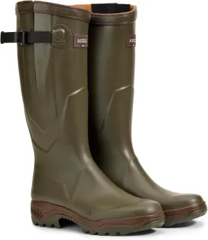 Aigle Mens Benyl M Rubber Brown Boots 10 US
