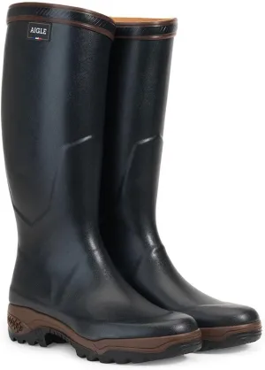 Aigle Mens Parcours 2 Rubber Bronze Boots 9.5 US