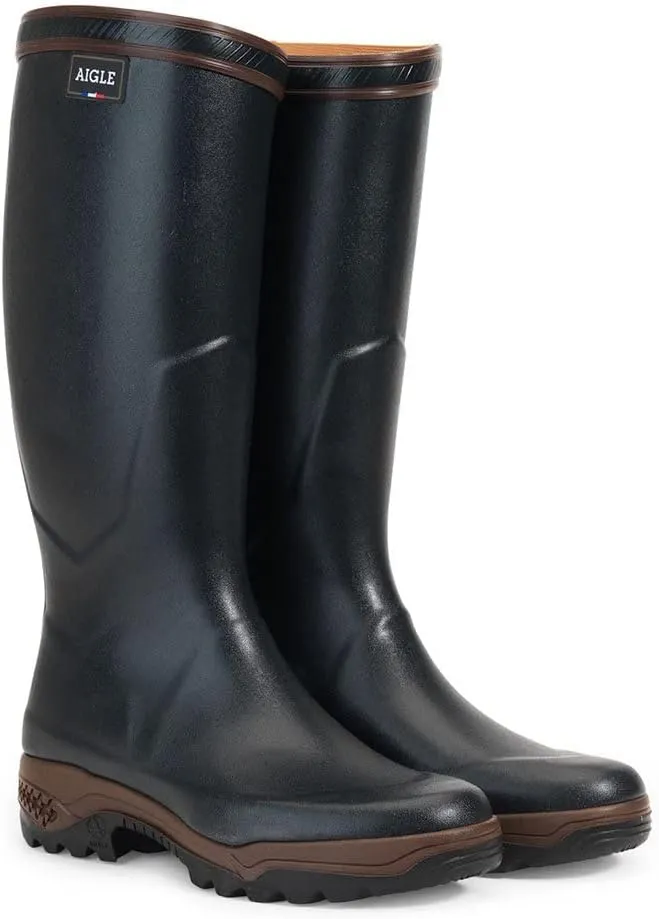 Aigle Mens Parcours 2 Rubber Bronze Boots 9.5 US