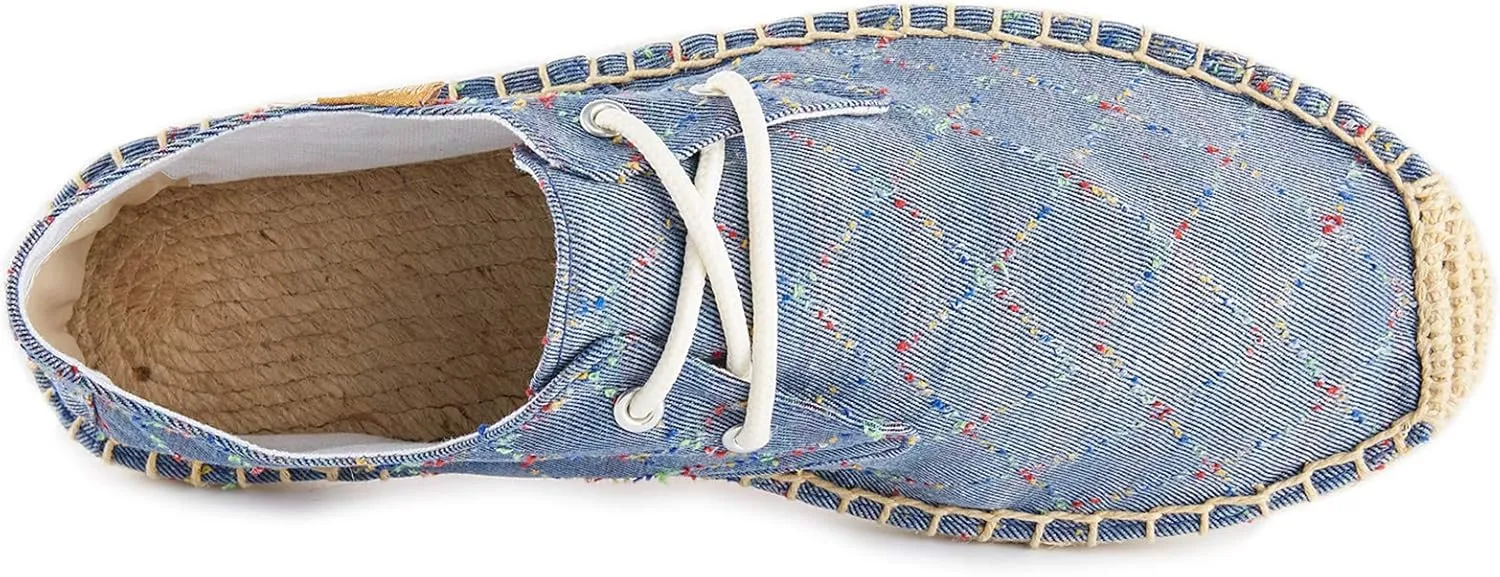 Alexis Leroy Lace Up Unisex Adults Espadrilles…