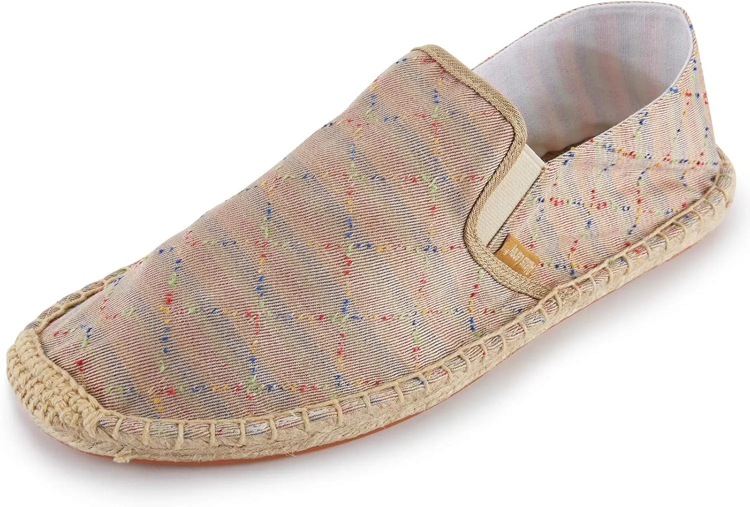Alexis Leroy Men's Fashion Casual Canvas Slip on Flat Espadrilles