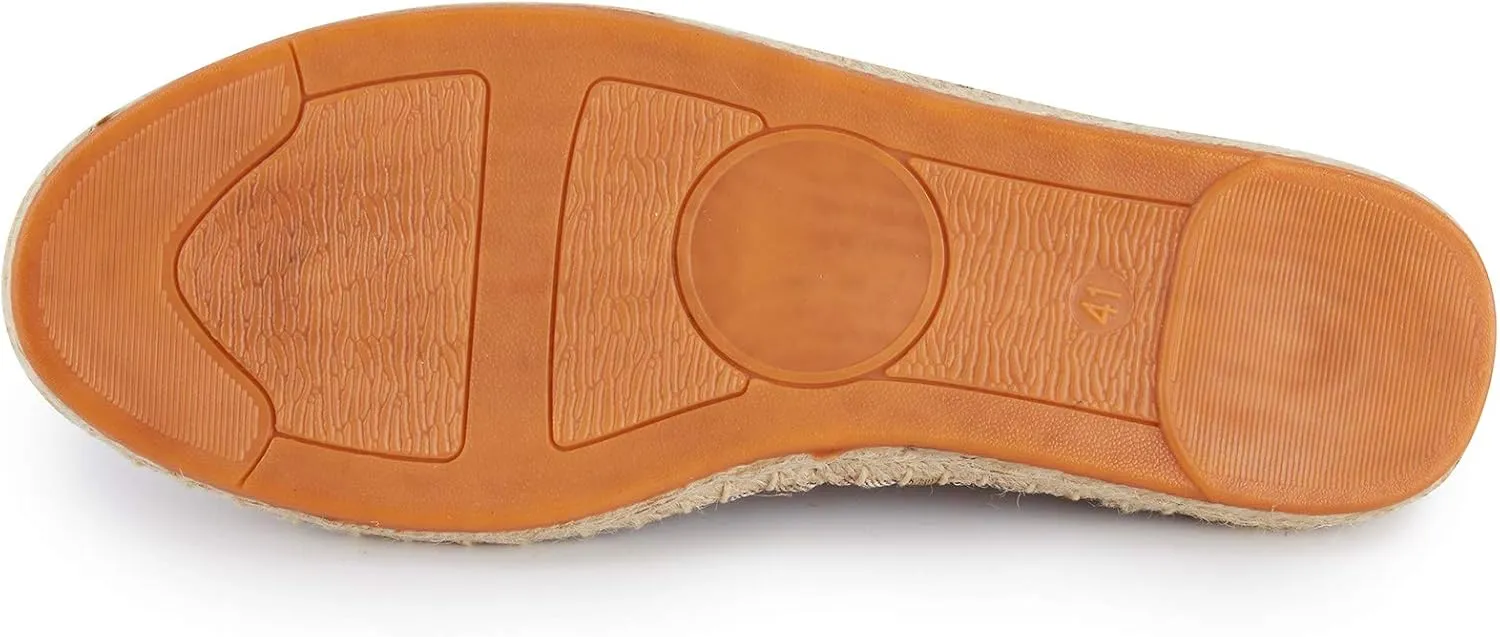 Alexis Leroy Men's Fashion Casual Canvas Slip on Flat Espadrilles