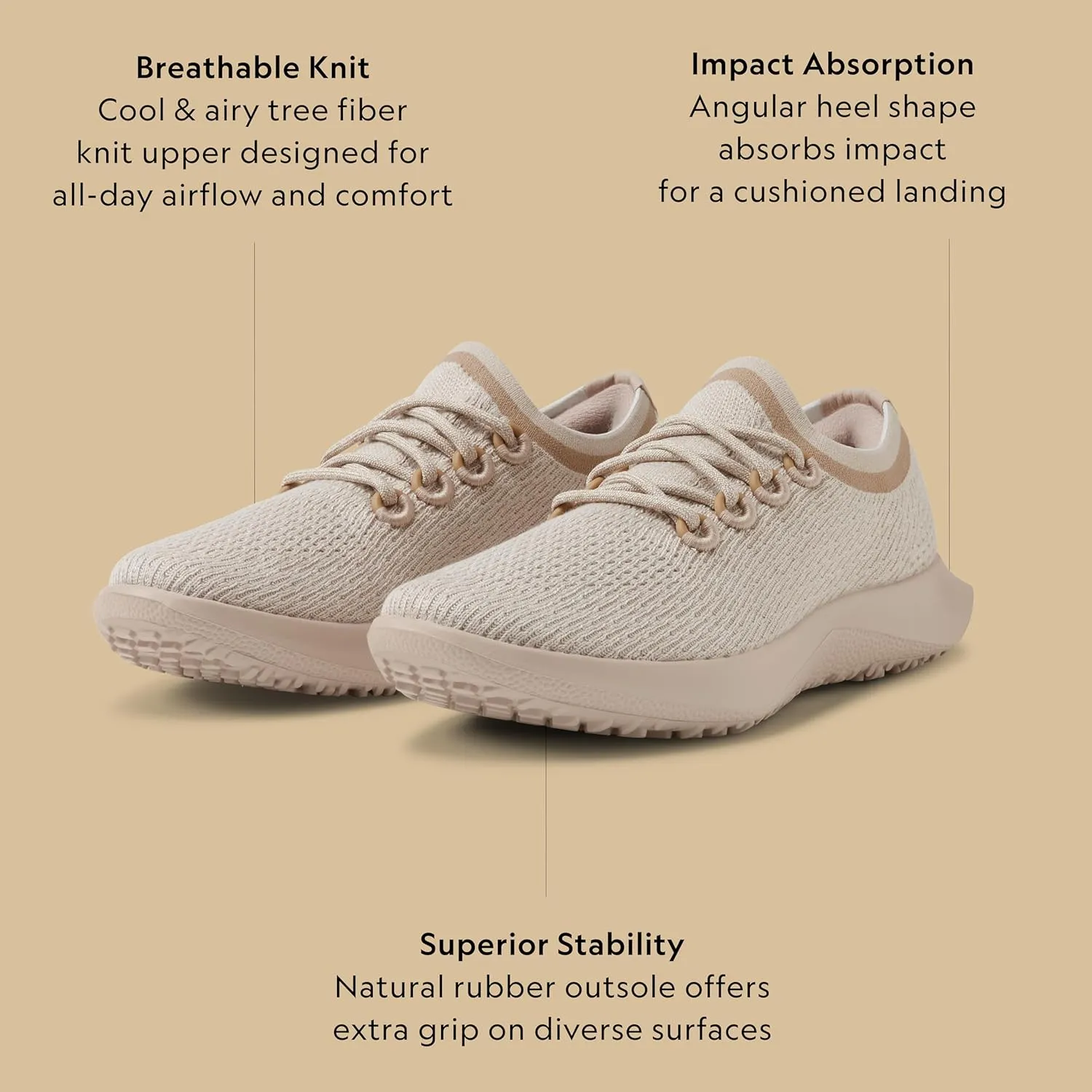 Allbirds Men's Tree Dasher 2, Active Running & Walking Sneakers