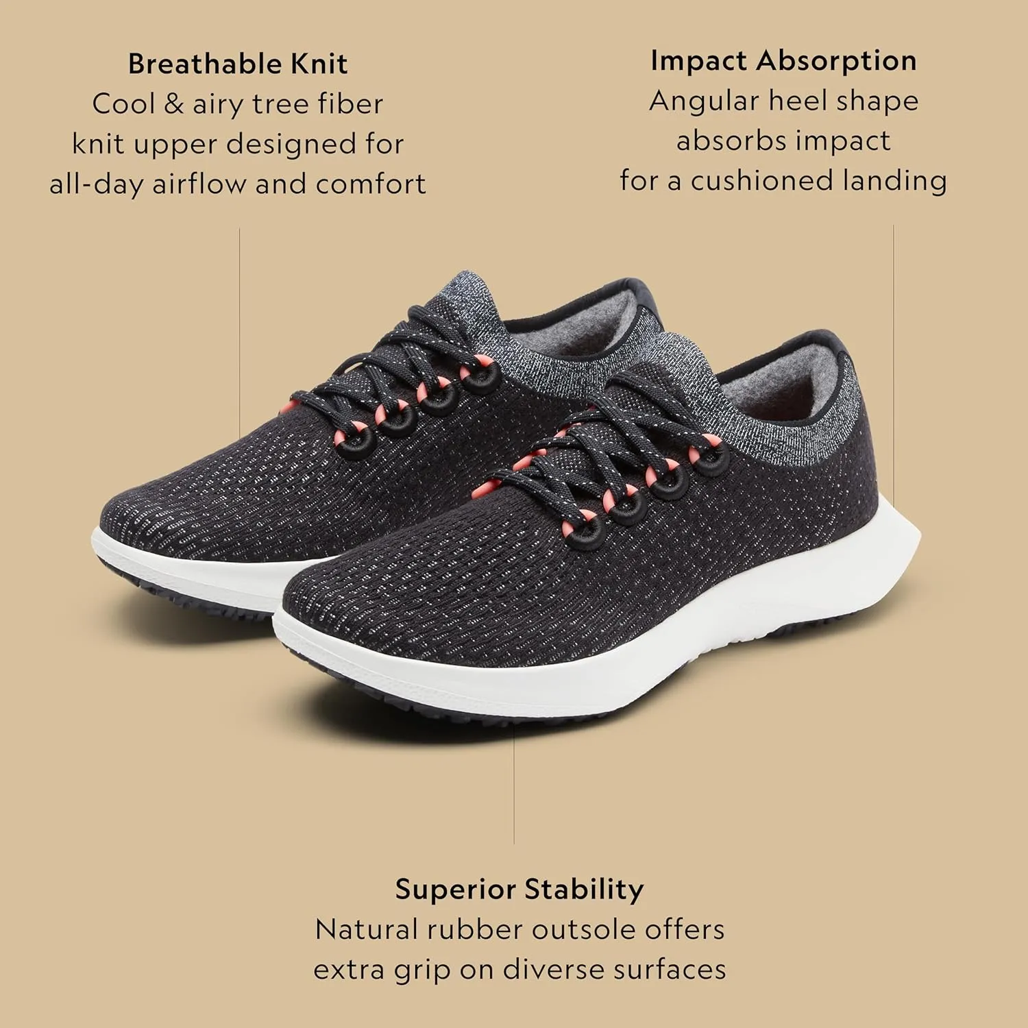 Allbirds Women's Tree Dasher 2, Active Running & Walking Sneakers