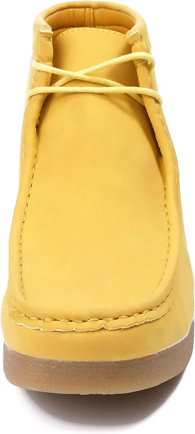 Amali Casual Chukka Boots for Men, High-Top, Lace Up Suede Men's Shoes, Desert Boots with Crepe Rubber Sole