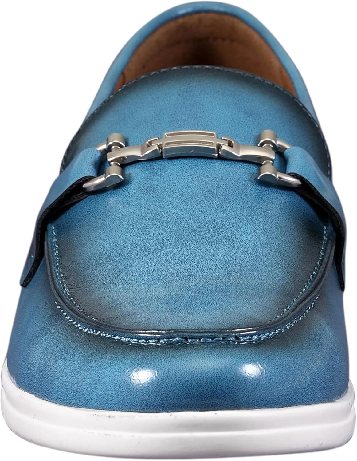 Amali Levi Two Tone Penny Loafer Slip-On Shoes for Men