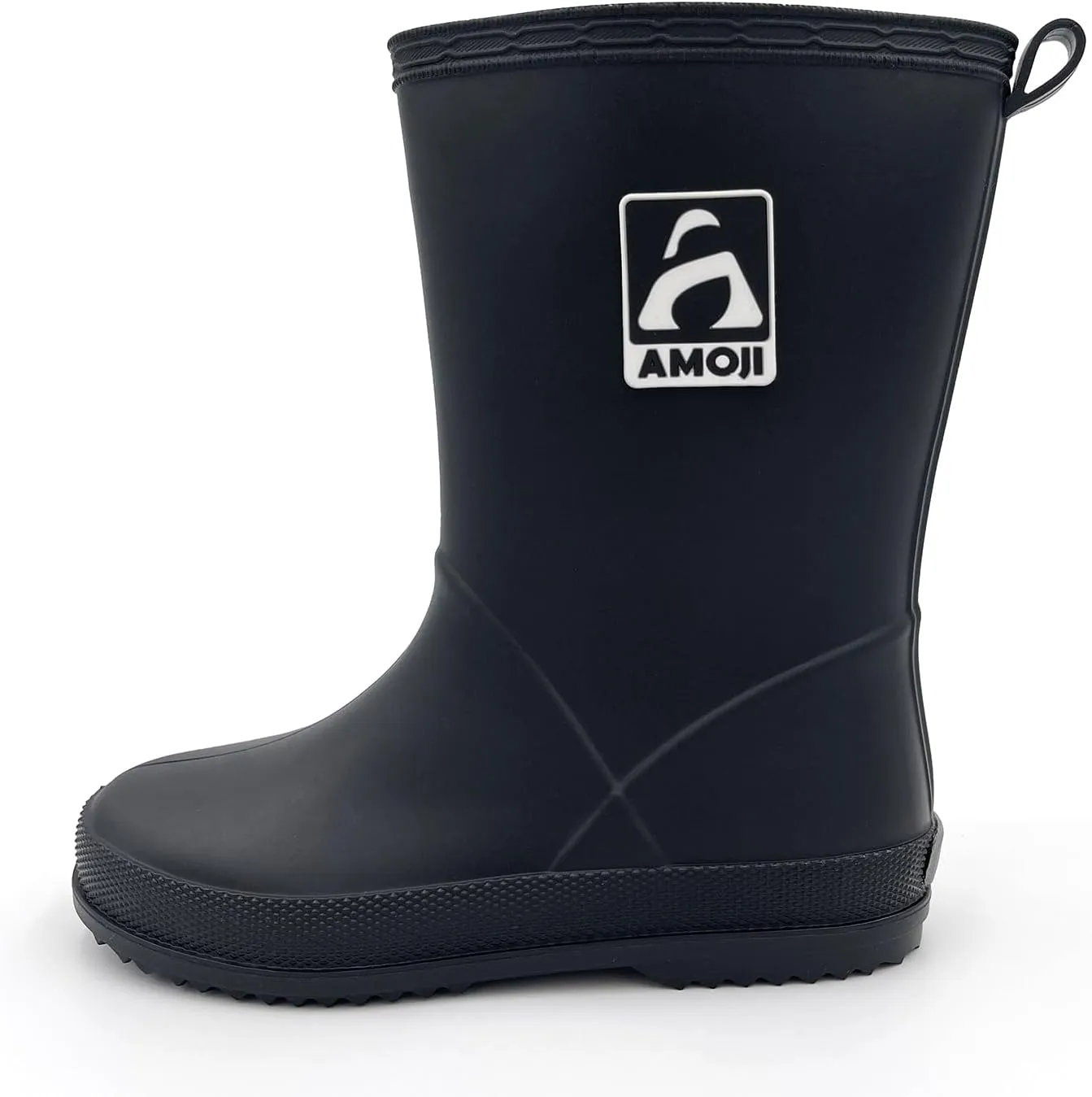 Amoji Kid Rain Boots Boy Rubber Waterproof Garden Boots JT6513