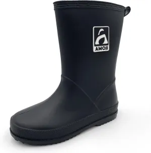 Amoji Kid Rain Boots Boy Rubber Waterproof Garden Boots JT6513