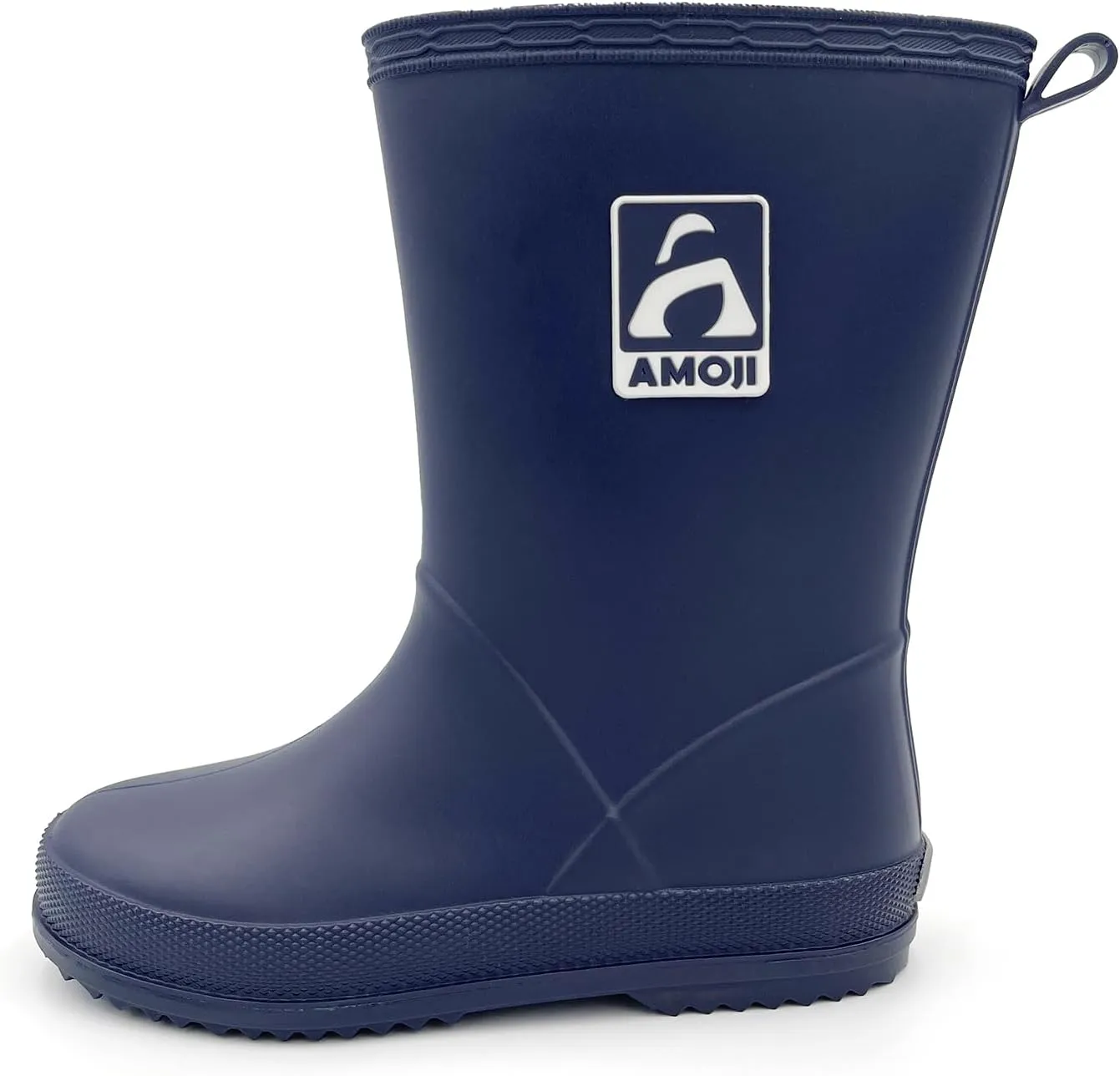 Amoji Kid Rain Boots Boy Rubber Waterproof Garden Boots JT6513