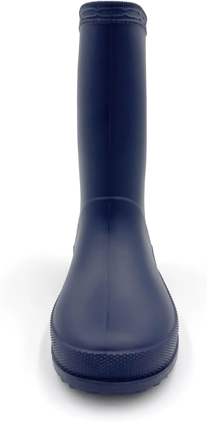 Amoji Kid Rain Boots Boy Rubber Waterproof Garden Boots JT6513