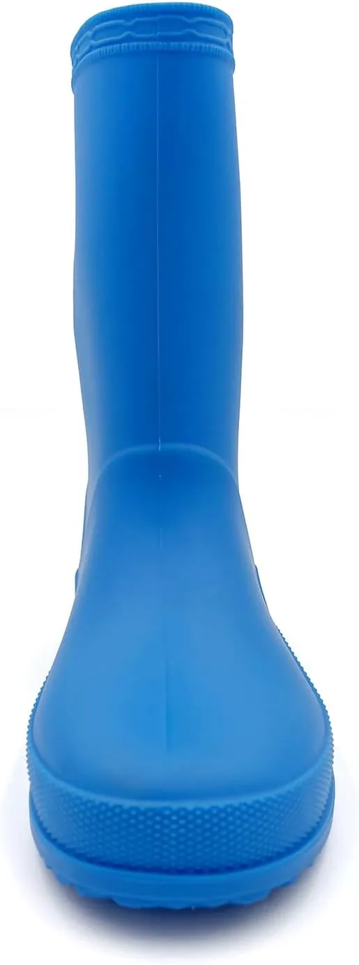 Amoji Kid Rain Boots Boy Rubber Waterproof Garden Boots JT6513