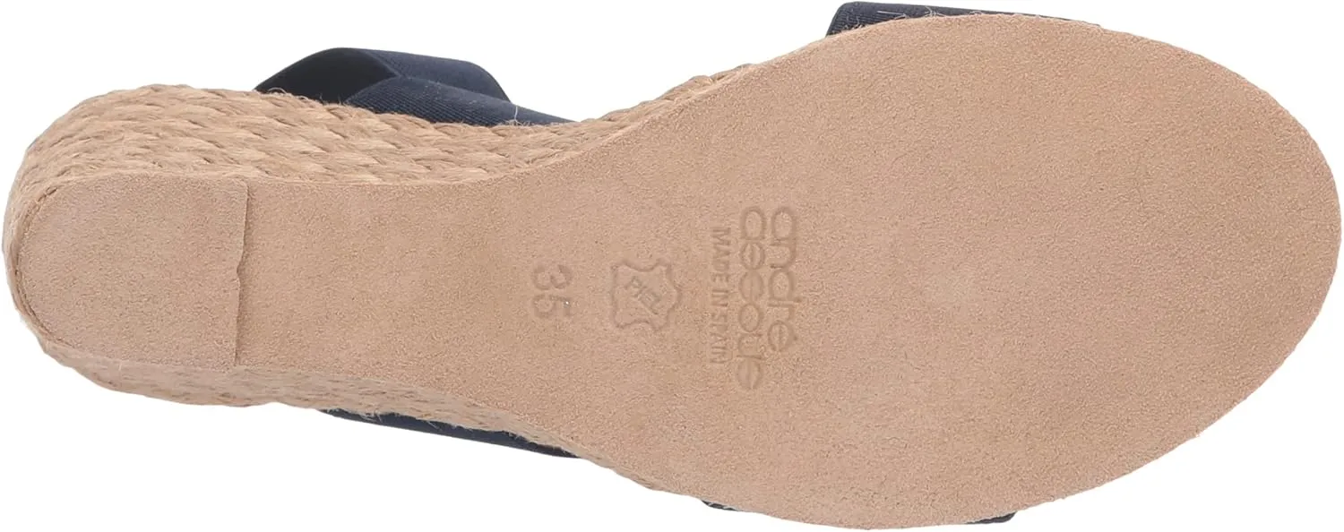 André Assous Women's Allison Espadrille Open Toe Wedge Sandal