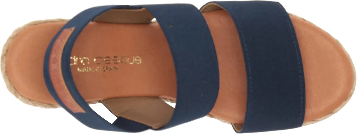 André Assous Women's Allison Espadrille Open Toe Wedge Sandal