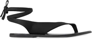Ankle Strap Flat Sandals for Women Comfortable Lace Up T-Strap Slip on Flip Flops Flats Ladies Fashion Cute Thong Sandals Summer Soft Flip Flops Sandals