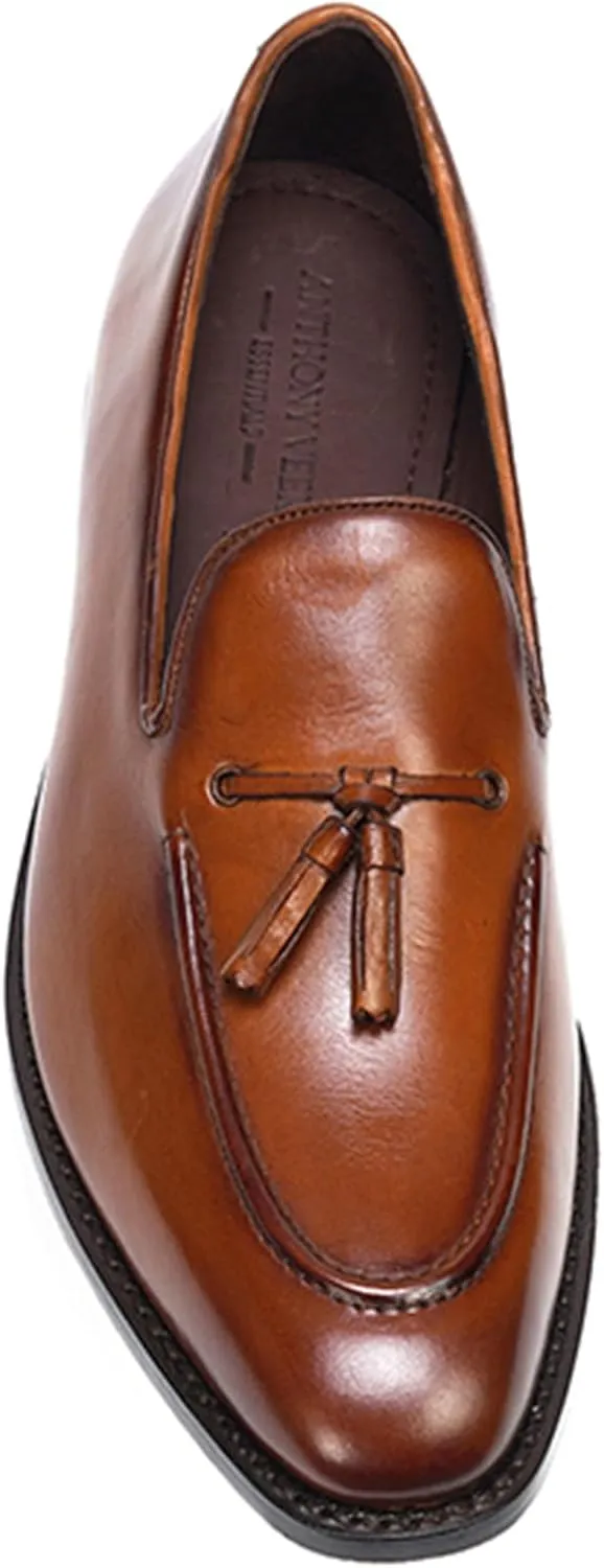 Anthony Veer Kennedy Tassel Loafer for Men | Goodyear Welt Construction | Ortholite Footbed & Recraftable Leather Sole