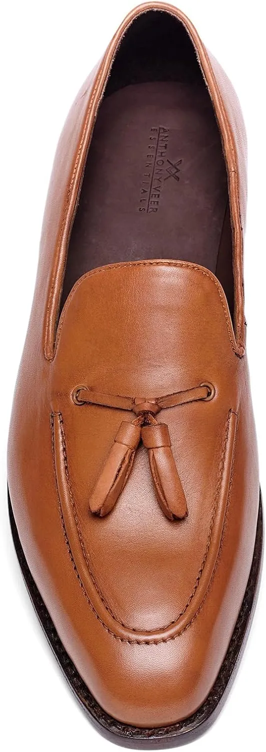 Anthony Veer Kennedy Tassel Loafer for Men | Goodyear Welt Construction | Ortholite Footbed & Recraftable Leather Sole