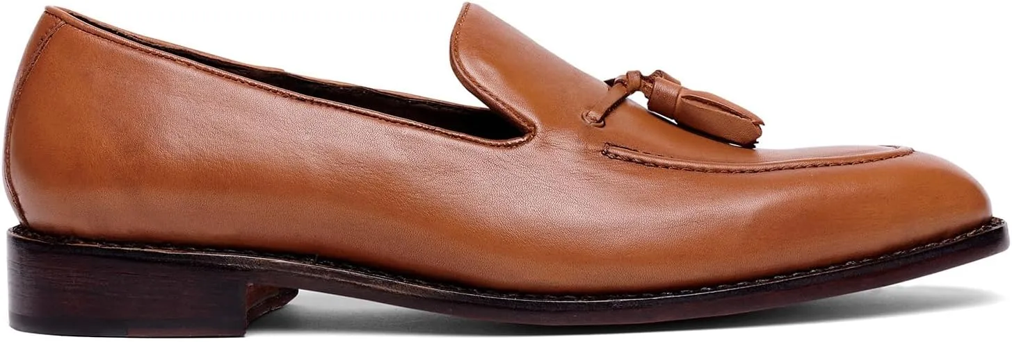 Anthony Veer Kennedy Tassel Loafer for Men | Goodyear Welt Construction | Ortholite Footbed & Recraftable Leather Sole