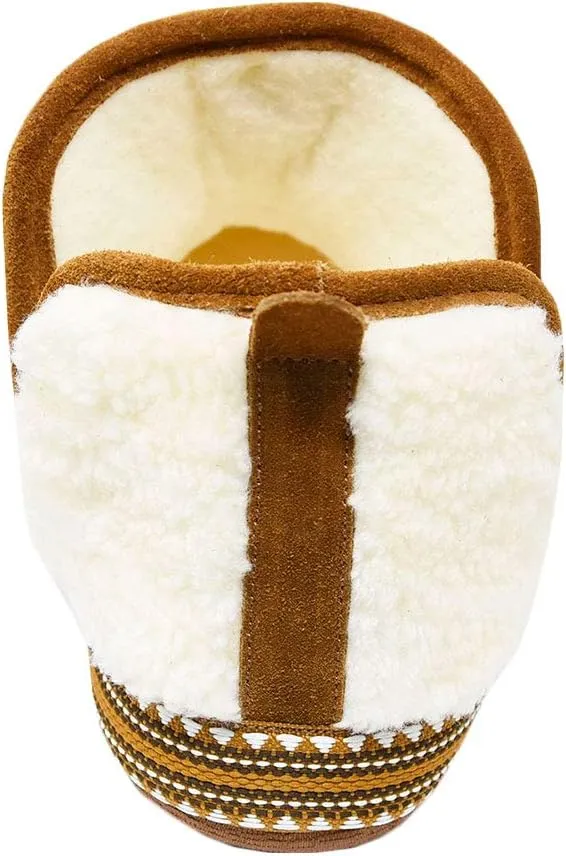 ARIAT Women's Warm Soft Acrylic/Wool Blend Upper Indoor/Outdoor Rubber Bottom Bootie Slippers