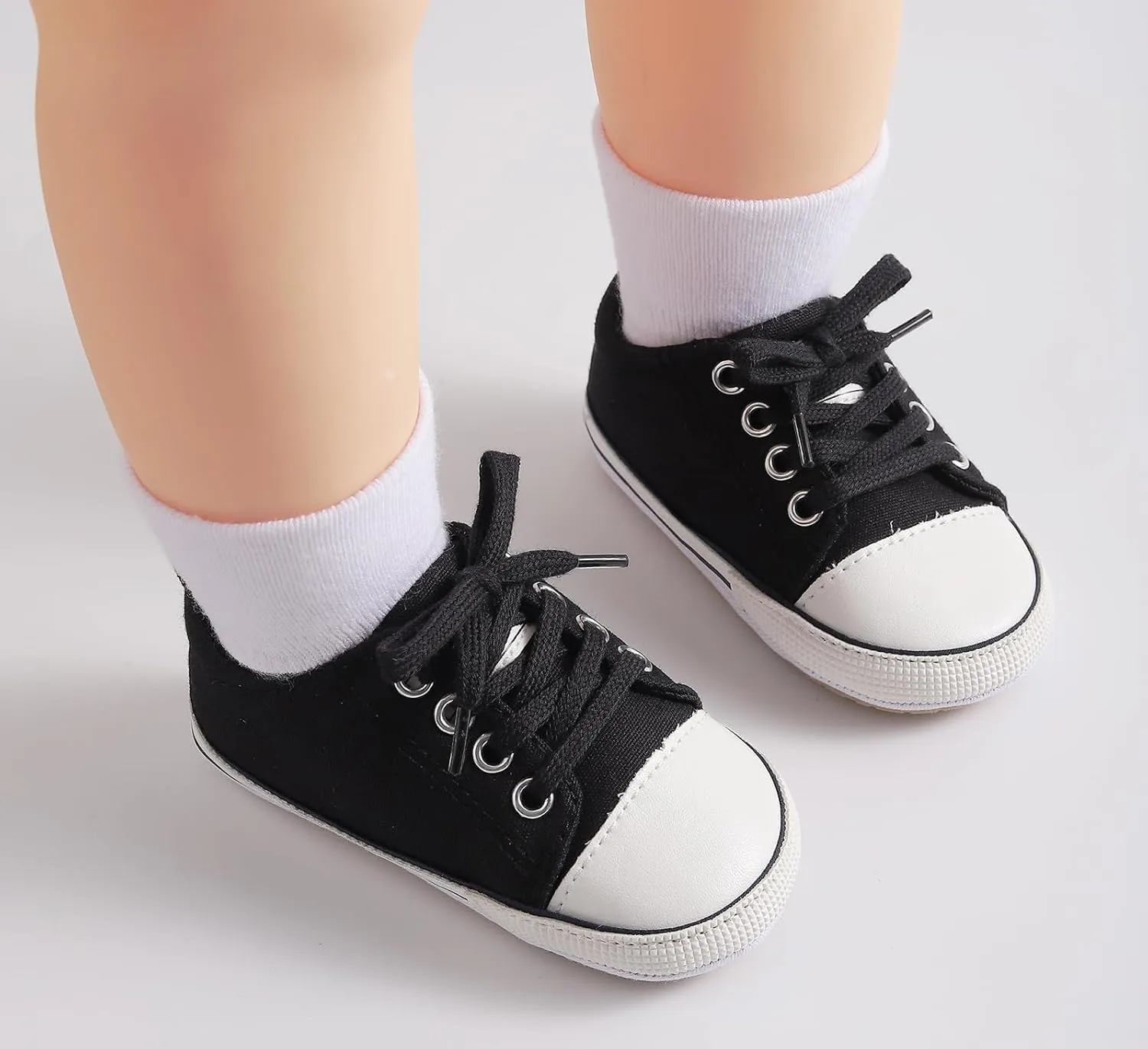Baby Boys Girls Shoes ​Soft Sole Non-Slip PU Leather Baptism Christening Shoes Infant First Walker Shoes Toddler Crib Shoes Newborn Loafers Flats Shoes