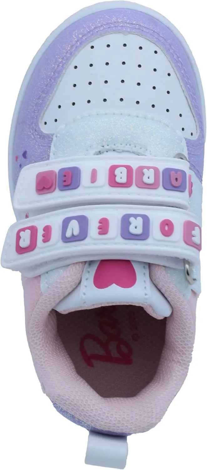 Barbie Toddler Girls' Glitter Sneakers