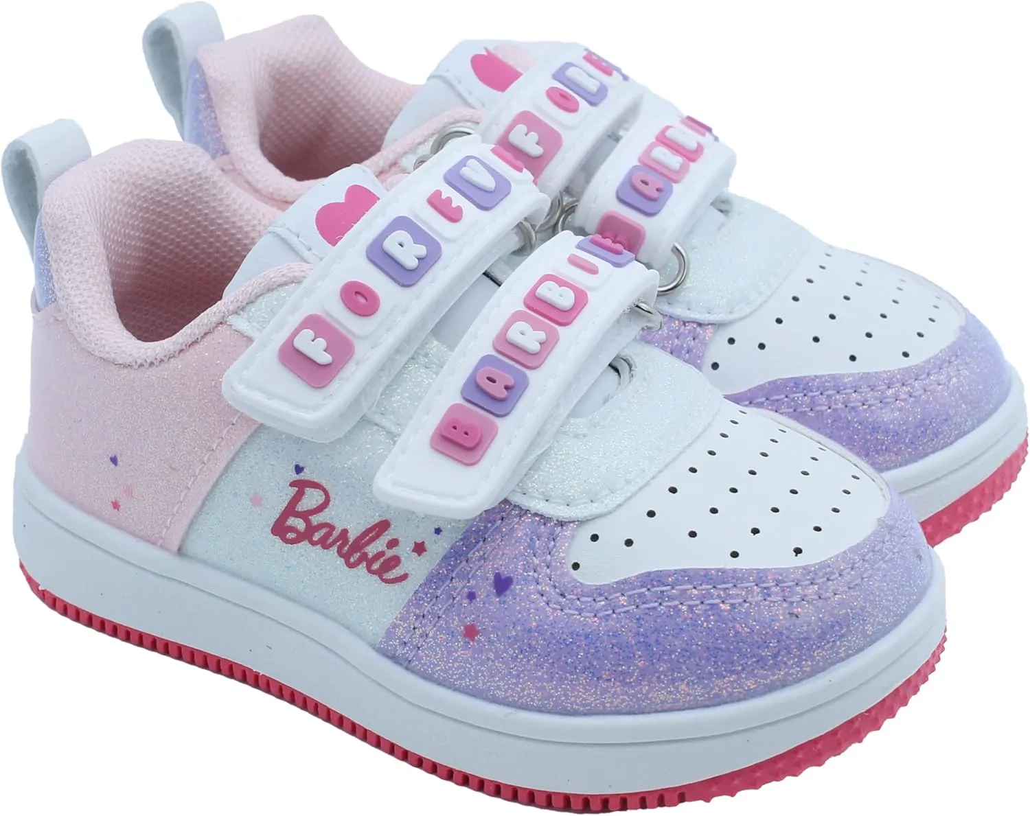 Barbie Toddler Girls' Glitter Sneakers