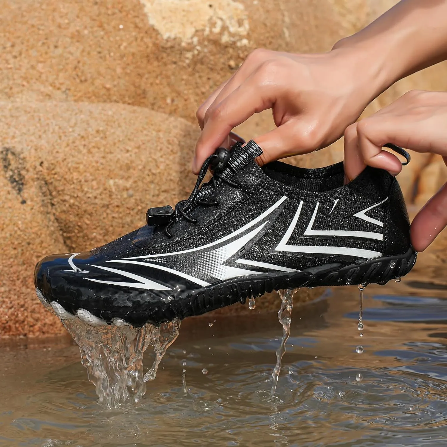 Barefoot Hike Grounding Shoes Footwear Womens Mens Hiking Boots Wide Sports Shoes Quick Dry Non-Slip Riding Sneakers