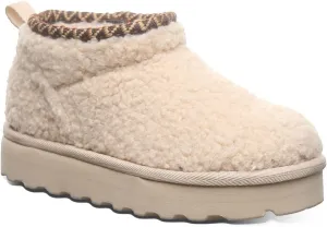 Bearpaw Snuggle Daphne Deco Youth's Winter Boots - Oat - 5 M US Big Kid Medium