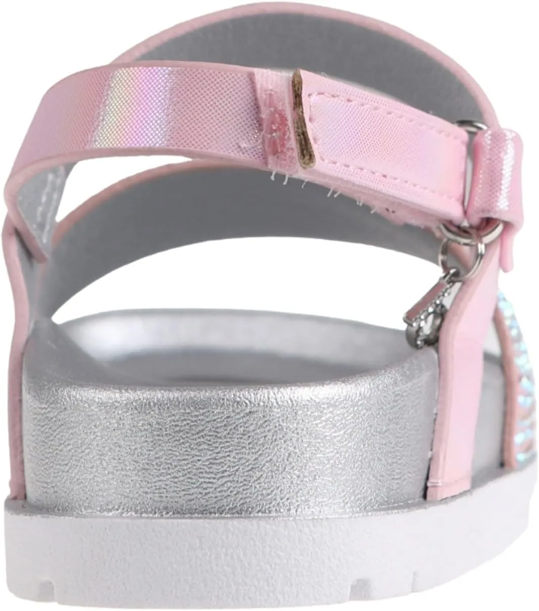 bebe Girls' Sandals - Cute and Sparkly Toddler Girls' Summer Shoes, Perfect Beach Sandals for Toddlers