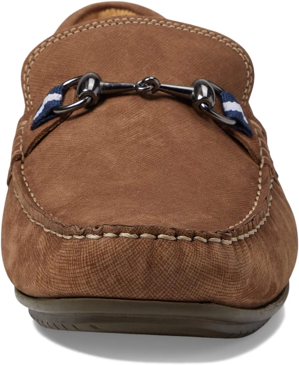 Bermuda Horse Bit Loafer - Loafers for Men - Suede Upper - Leather Insole - Rubber Outsole