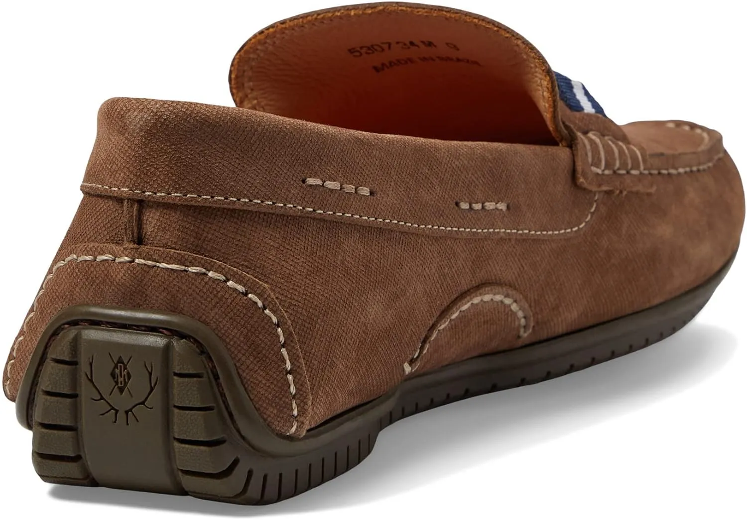 Bermuda Horse Bit Loafer - Loafers for Men - Suede Upper - Leather Insole - Rubber Outsole
