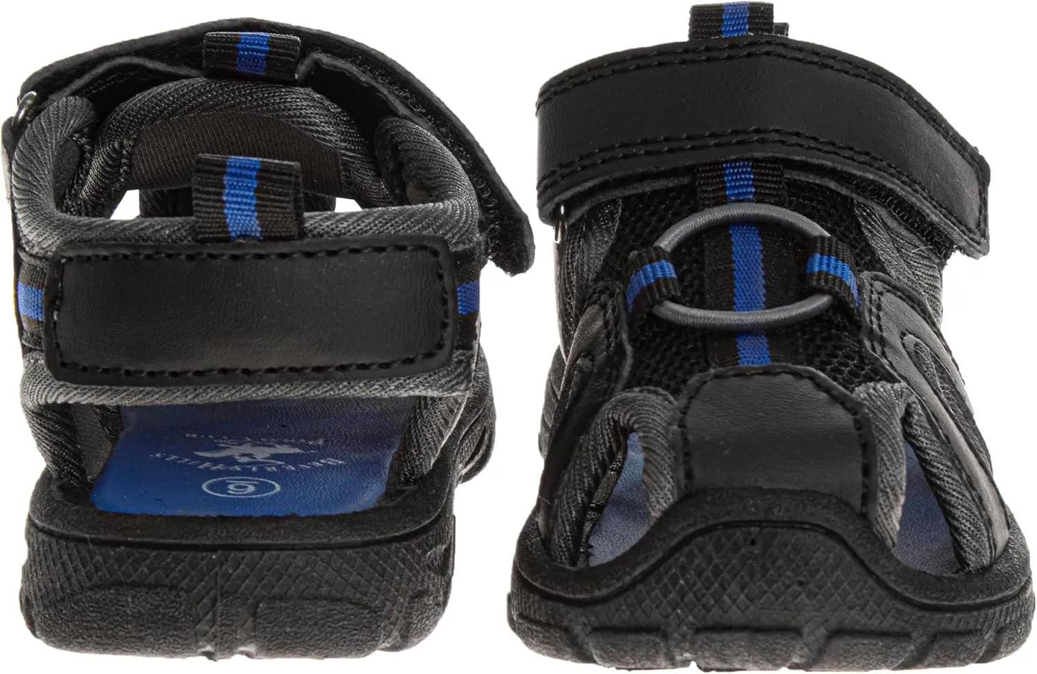 Beverly Hills Polo Club Boy's Athletic Active Sandals Close Toe Sport Summer Shoe