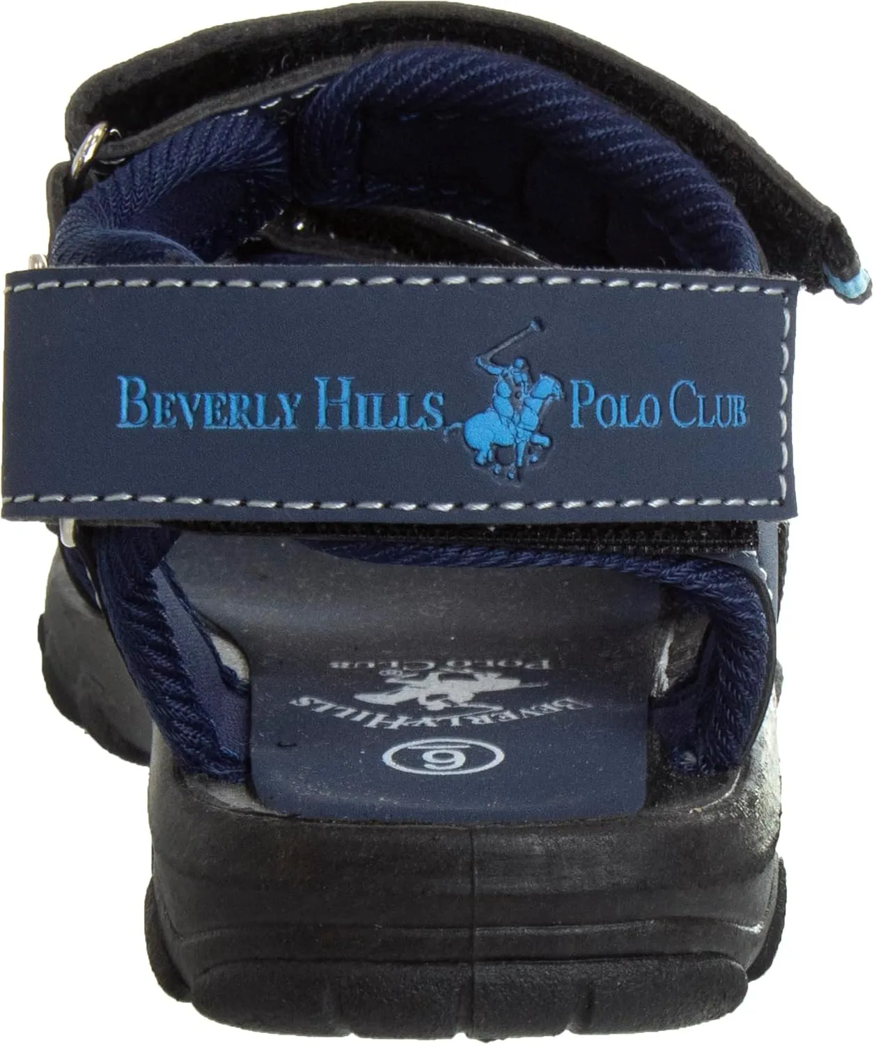Beverly Hills Polo Club Boy's Sports Active Sandals Open Toe Athletic Summer Shoe