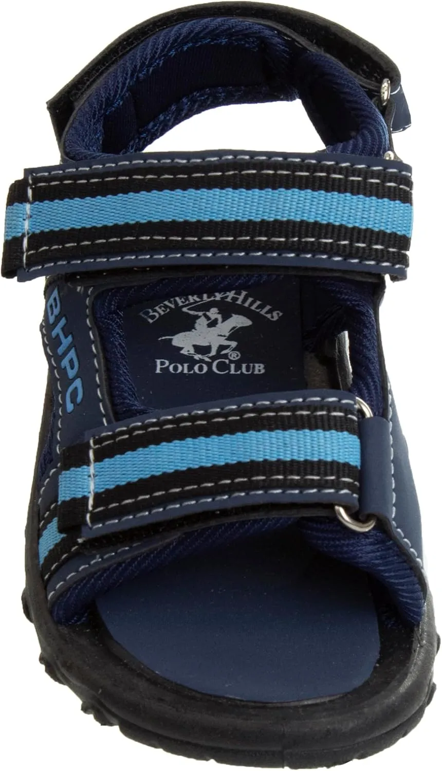 Beverly Hills Polo Club Boy's Sports Active Sandals Open Toe Athletic Summer Shoe