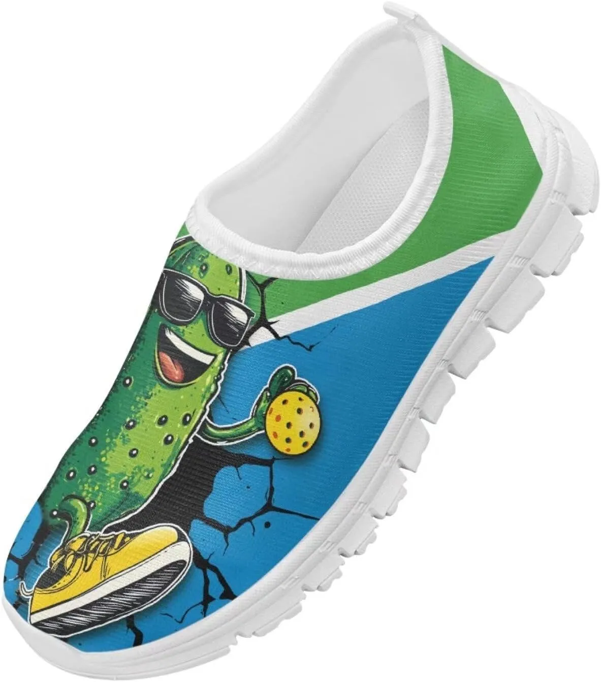 Big Kids Slip-On Walking Sneakers Casual Tennis Loafers Shoes Breathable Workout Sneakers Lightweight Travel Shoes US Size 11-15