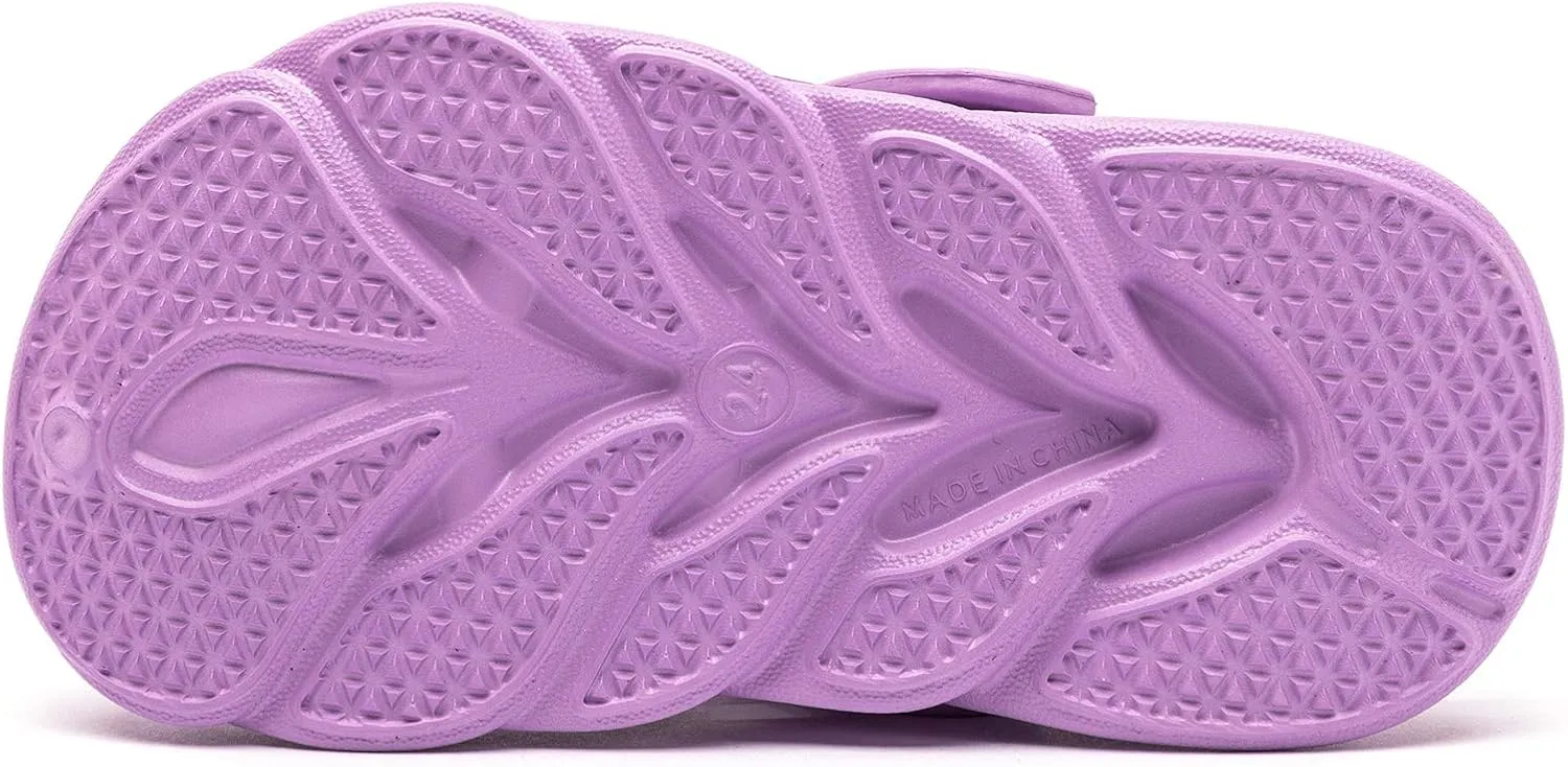 BODATU Boys Girls Garden Clogs Kids Slip On Beach Shoes Children Sandals for Indoor Outdoor