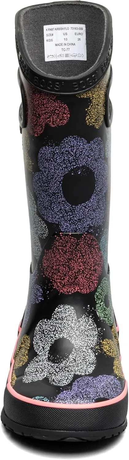 BOGS Rain Boots Airbrush Flowers (Toddler/Little Kid/Big Kid)