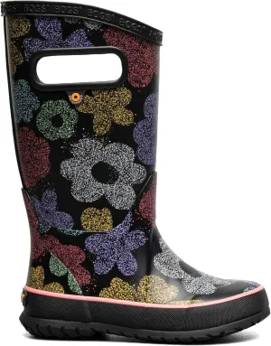 BOGS Rain Boots Airbrush Flowers (Toddler/Little Kid/Big Kid)